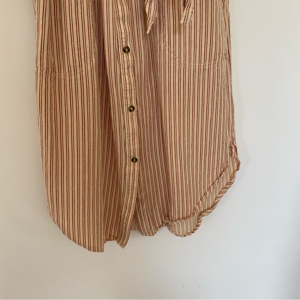 {Anthropologie} Striped Shirtdress - Picture 7 of 11
